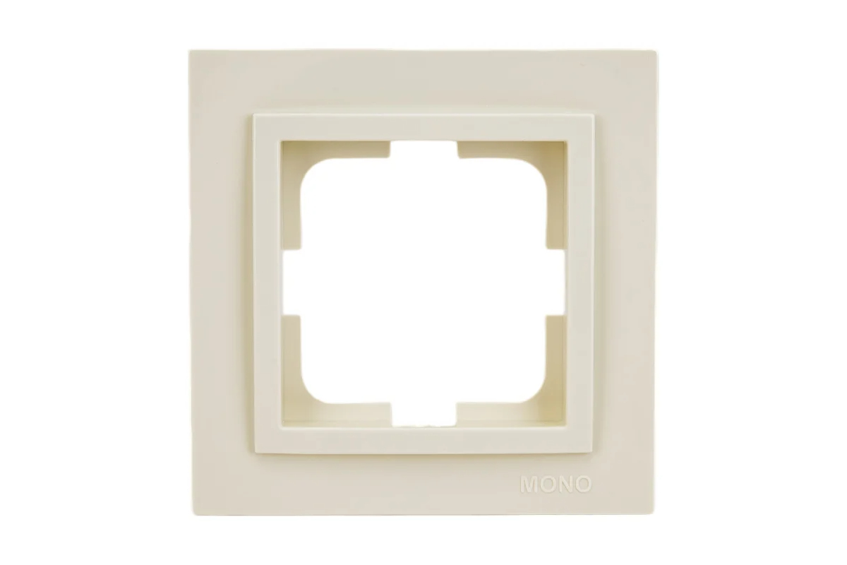 Рамка на 1 пост Mono Electric Despina крем 102-170000-160
