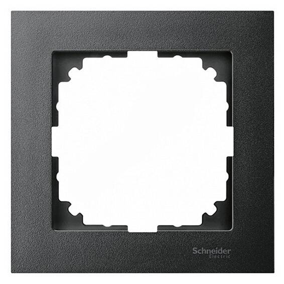 Рамка 1 пост Schneider Electric MERTEN M-PURE, антрацит, MTN4010-3614