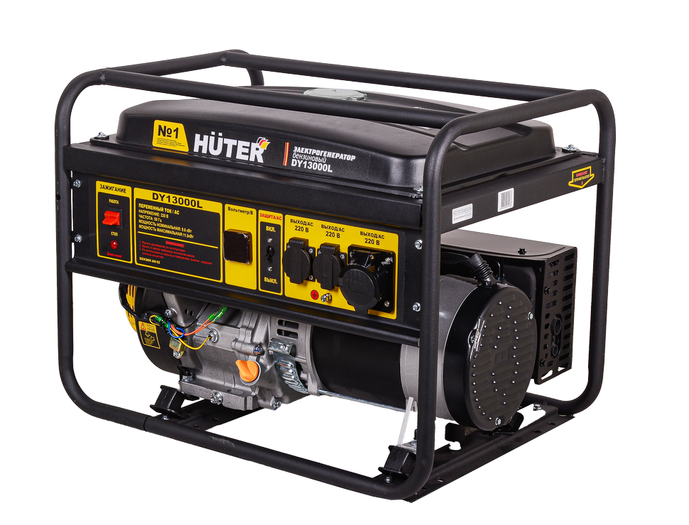 Электрогенератор DY13000L Huter