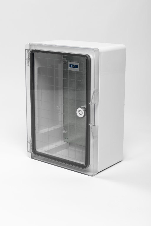 Корпус пластиковый ЩМПп прозрачная дверь 350х250х150мм УХЛ1 IP65 DYNEL