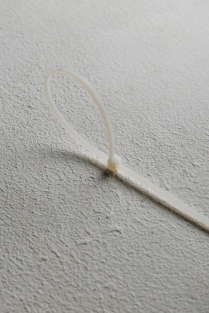 Хомут-стяжка кабельная 4,8х200 нейлон бел (уп.100шт) DYNEL